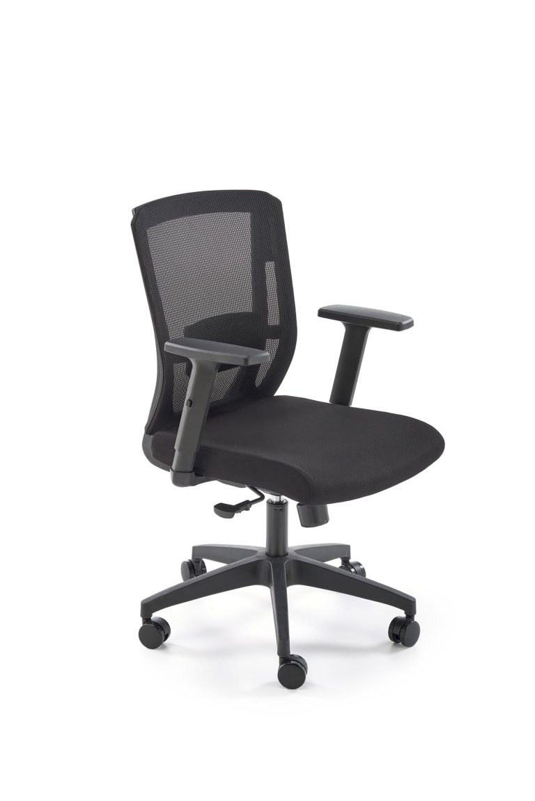 PAREDES fotel gabinetowy czarny (1p=1szt))