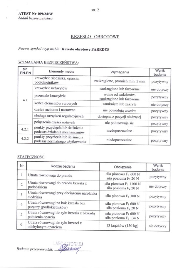 PAREDES fotel gabinetowy czarny (1p=1szt))
