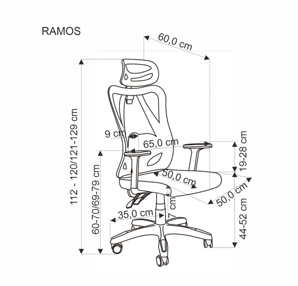 RAMOS fotel gabinetowy czarny (1p=1szt)