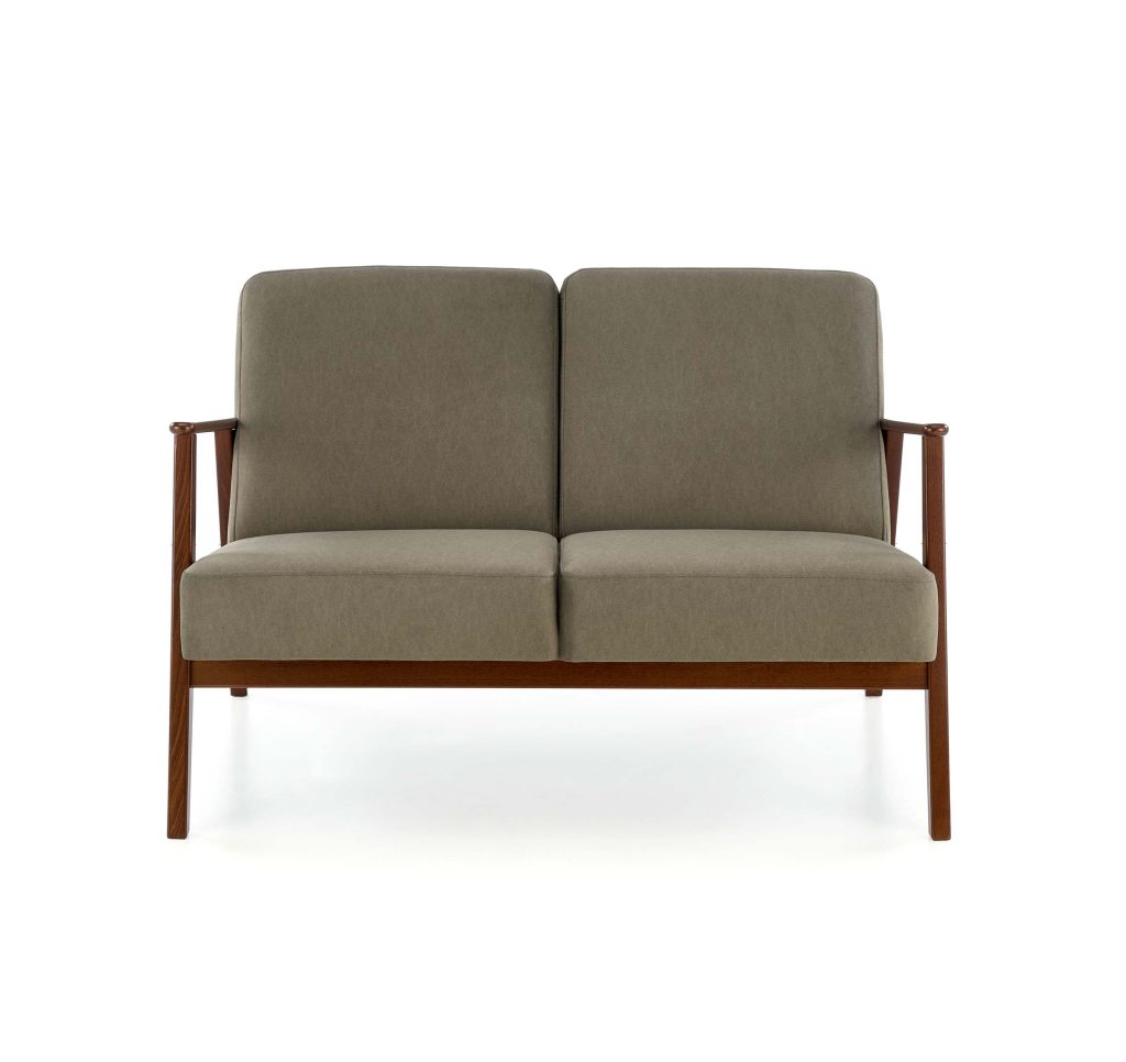 MILANO 2S sofa - oliwkowy tap. Castel 39 (1p=1szt)