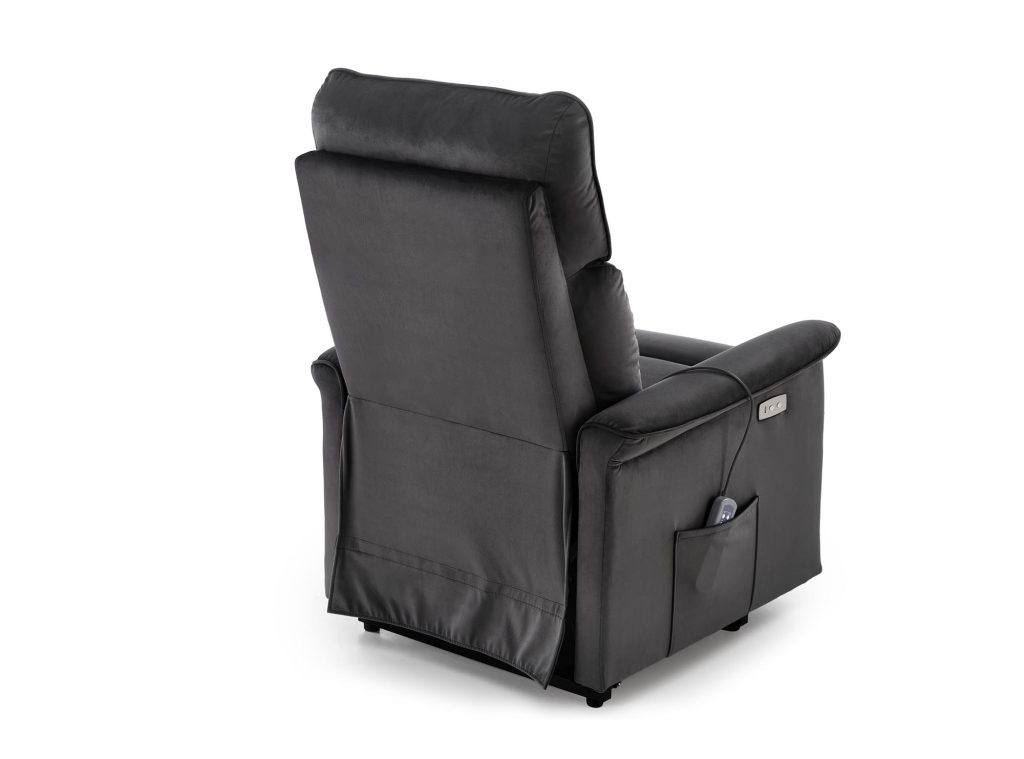 SEMIR 2 fotel wypoczynkowy czarny (2p=1szt)
