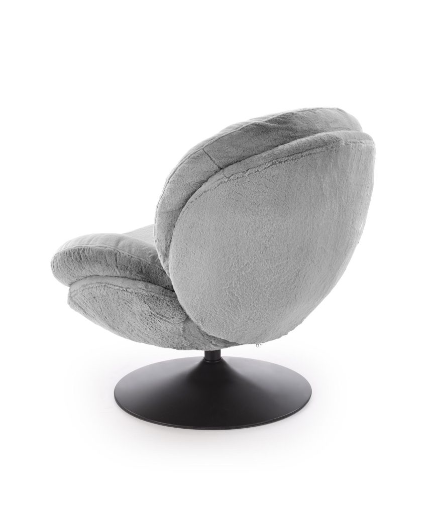 SHELL fotel wypoczynkowy, popielaty (1p=1szt)