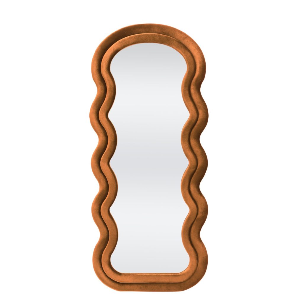 CONFETTO lustro stojące lub ścienne, cynamonowy (1p=1szt)
