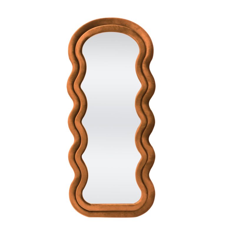 CONFETTO lustro stojące lub ścienne, cynamonowy (1p=1szt)