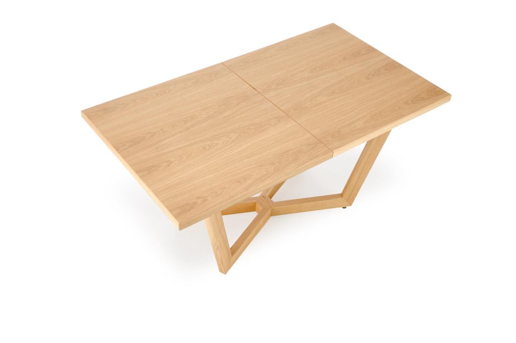 MASSIVE 3 stół rozkładany 160-250x90x77 cm dąb naturalny/dąb naturalny (2p=1szt)