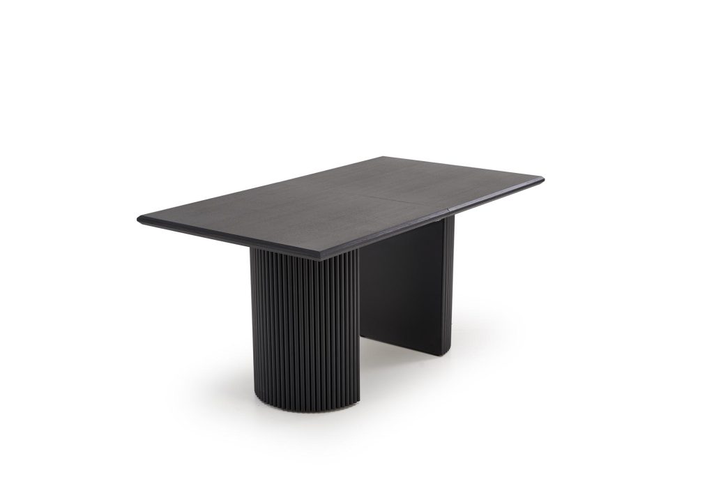 BOLERO stół rozkładany 160-250x90x78 cm dąb naturalny/czarny (3p=1szt)