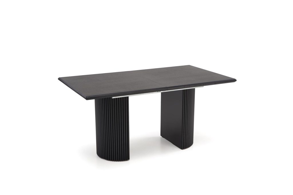 BOLERO stół rozkładany 160-250x90x78 cm dąb naturalny/czarny (3p=1szt)