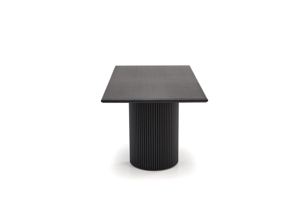 BOLERO stół rozkładany 160-250x90x78 cm dąb naturalny/czarny (3p=1szt)
