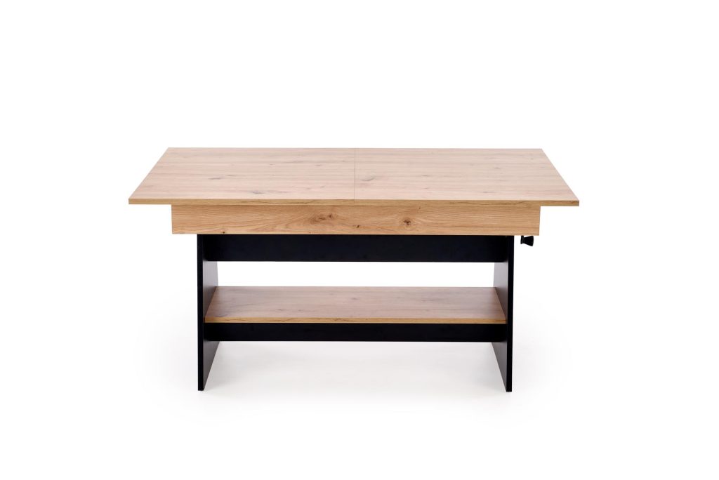 ERIKA ławostół rozkładany dąb artisan / czarny (3p=1szt)