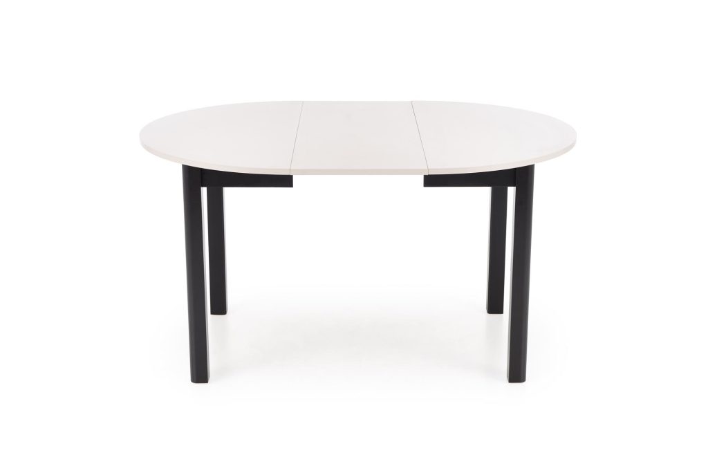RINGO stół kolor blat kaszmir, nogi - czarny (102-142x102x76 cm) (2p=1szt)