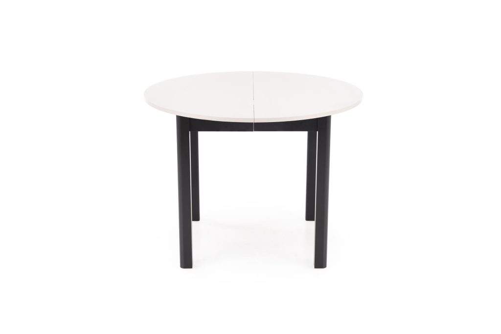 RINGO stół kolor blat kaszmir, nogi - czarny (102-142x102x76 cm) (2p=1szt)