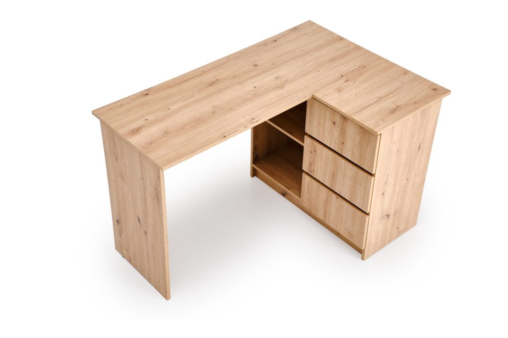 BEGA biurko, dąb artisan (2p=1szt)