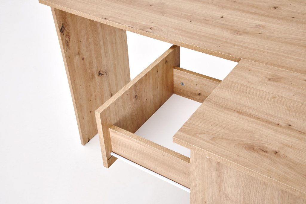 BEGA biurko, dąb artisan (2p=1szt)
