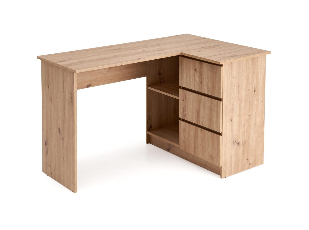 BEGA biurko, dąb artisan (2p=1szt)