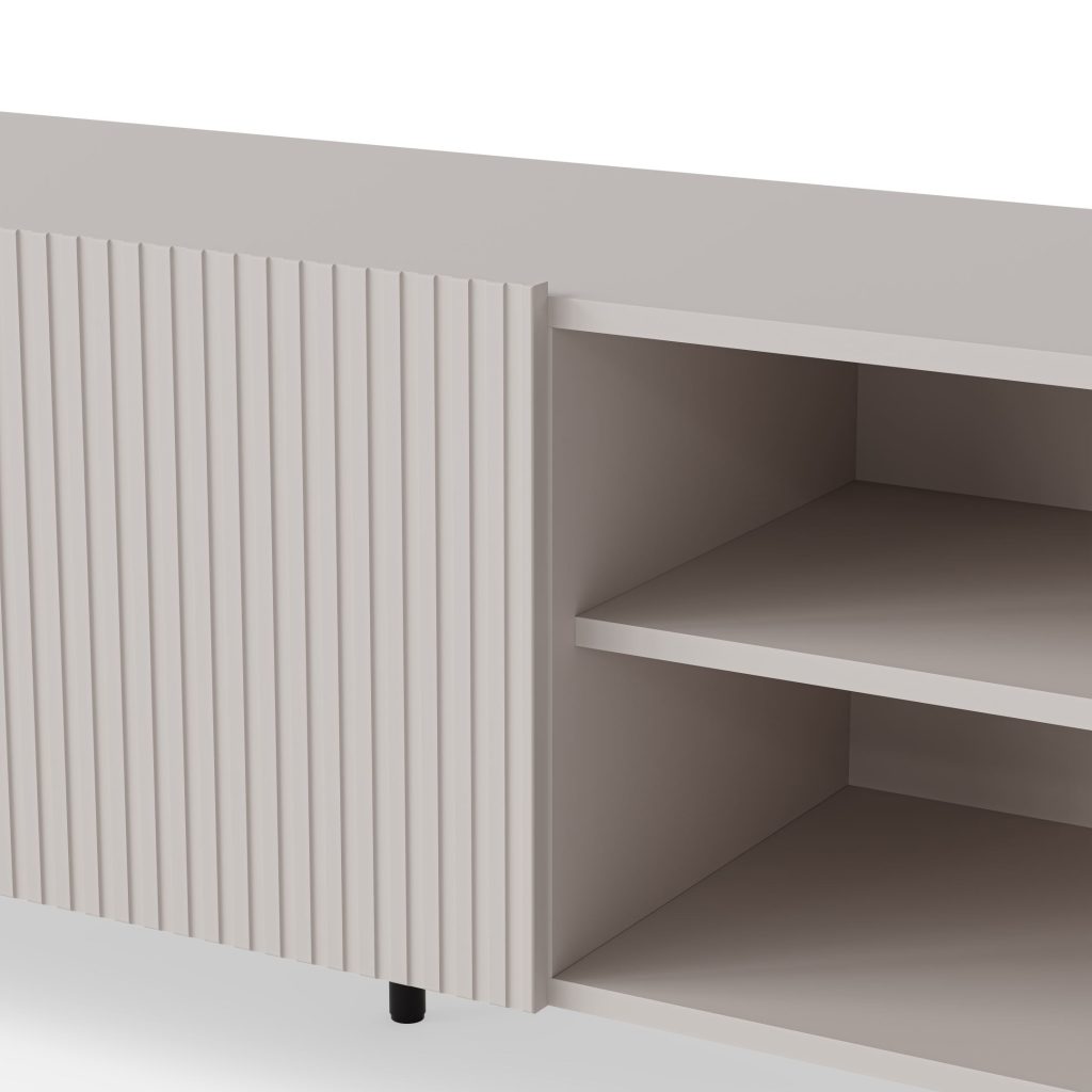 PAXOS RTV-1 TV stolik RTV 150 cm, kolor: kaszmir - czarny (2p=1szt)