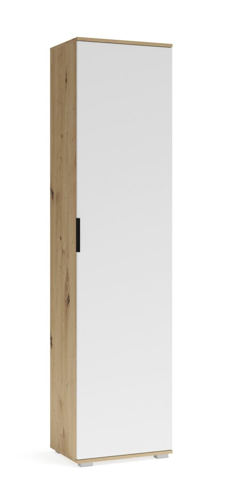 CLIF SL-50 słupek, dąb artisan / biały (2p=1szt)