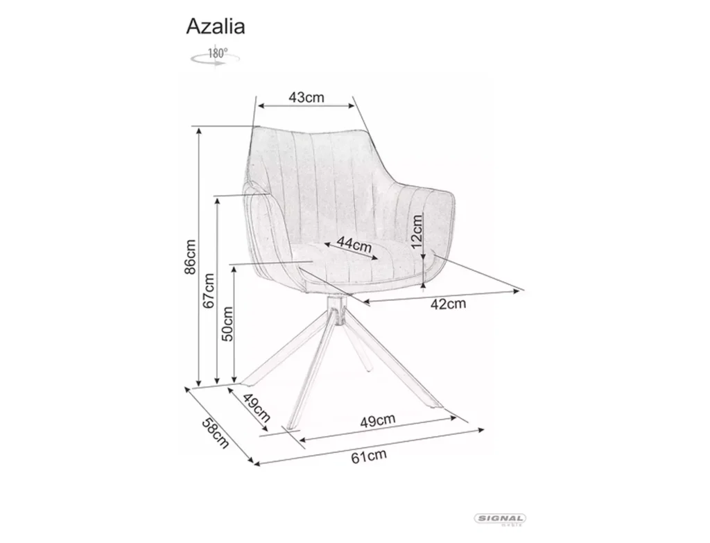 Krzesło Azalia Brego