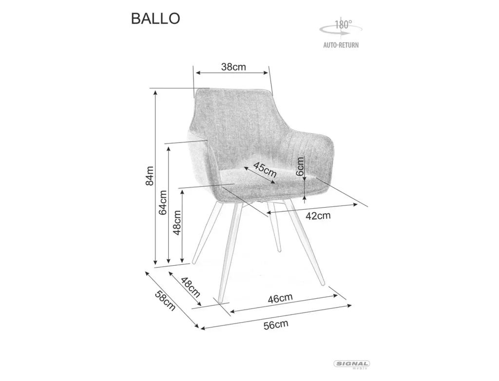 Krzesło Ballo Brego