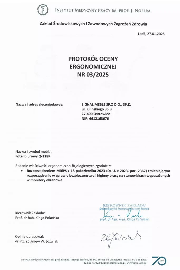 Fotel obrotowy Q-118R