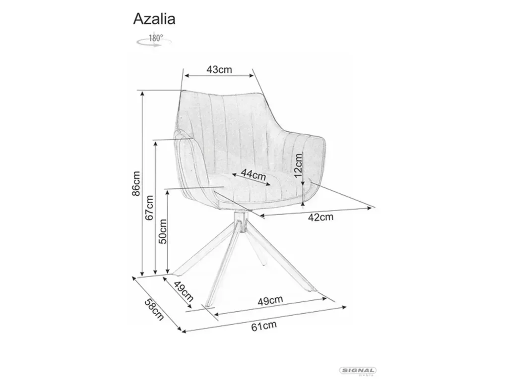 Krzesło Azalia Leo