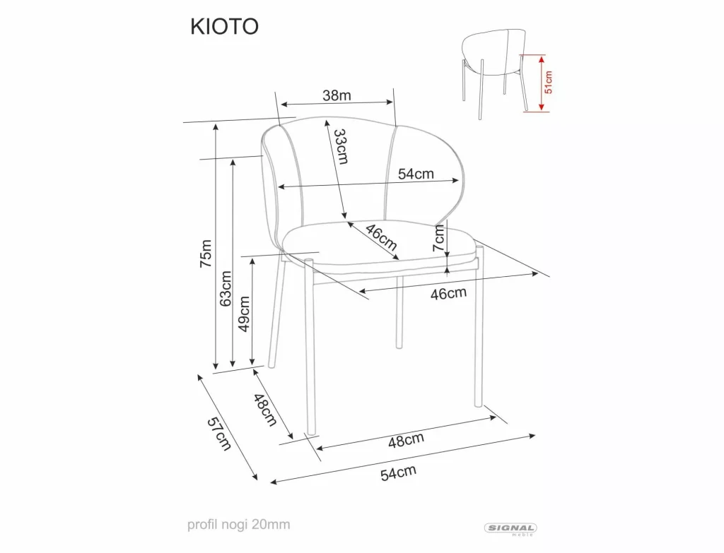 Krzesło Kioto