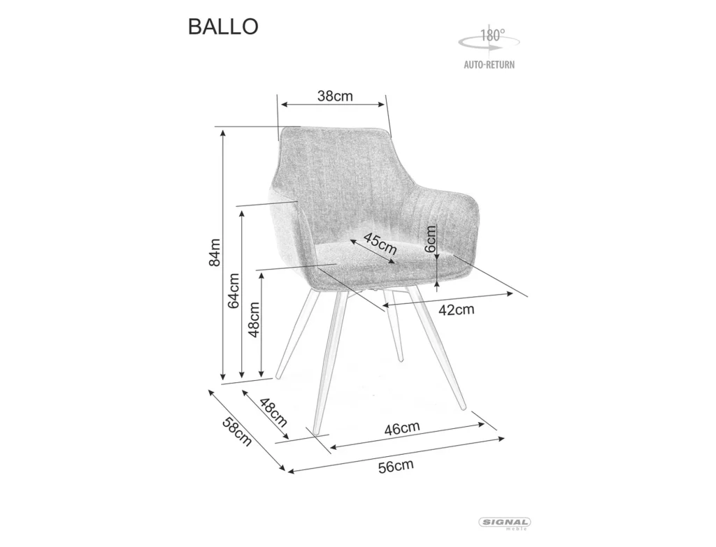 Krzesło Ballo Brego