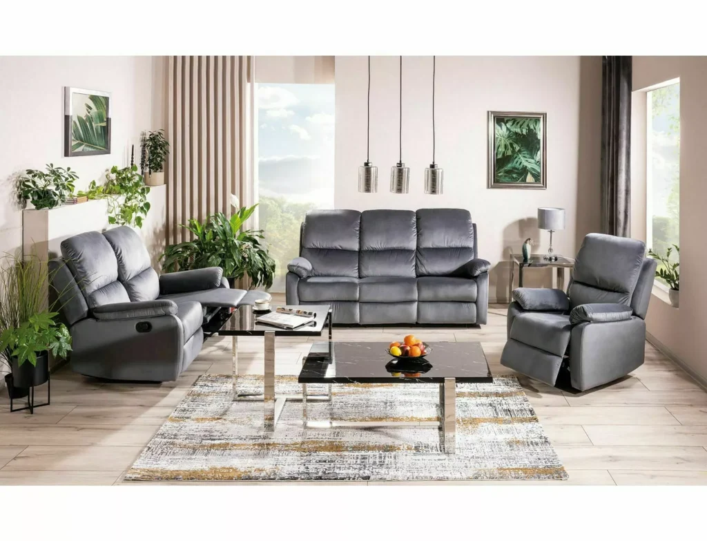 Sofa rozkładana Spencer 3 Velvet
