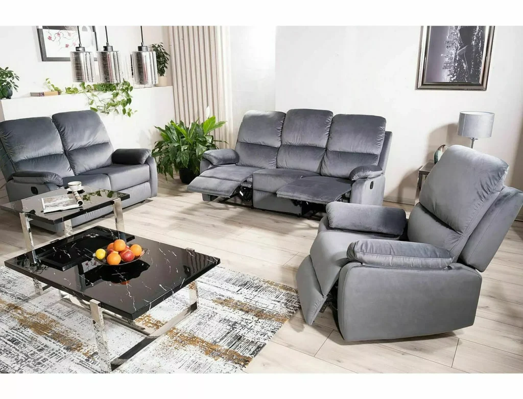 Sofa rozkładana Spencer 3 Velvet
