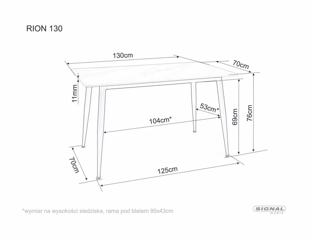 Stół Rion 130