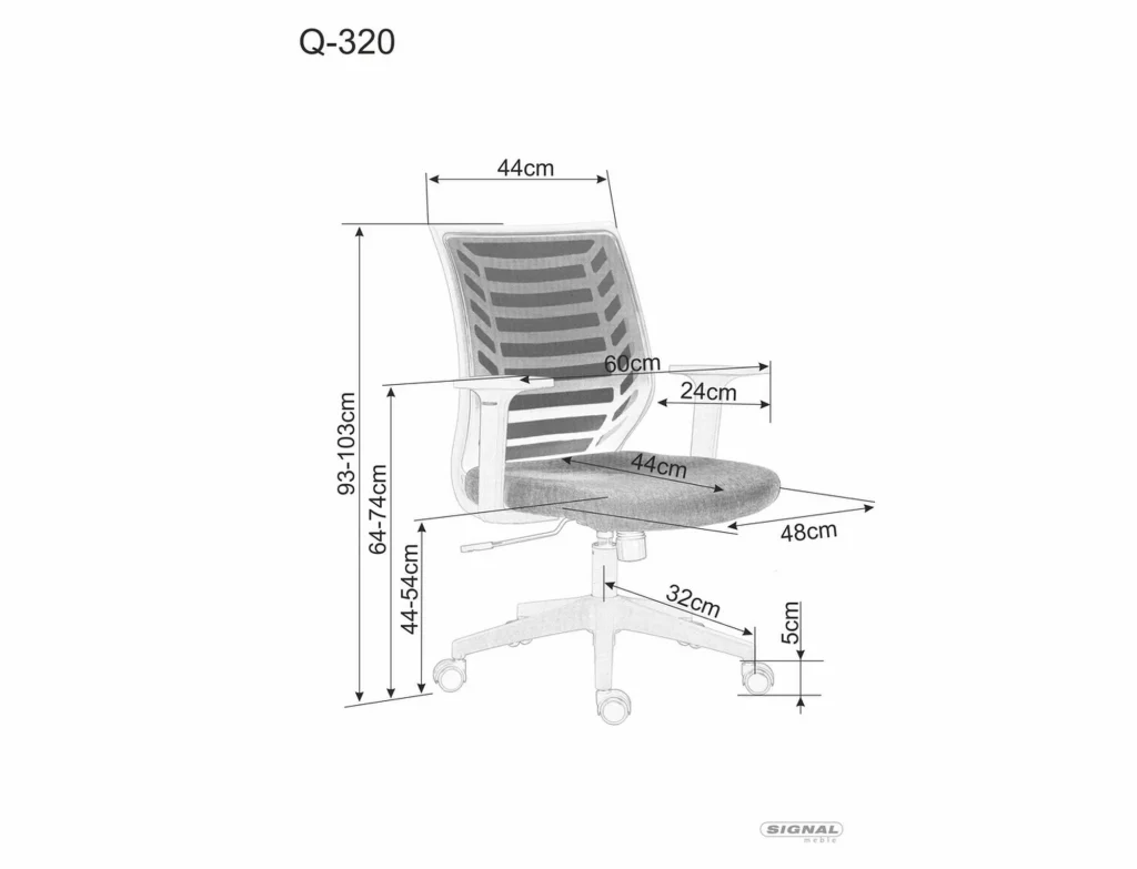 Fotel obrotowy Q-320