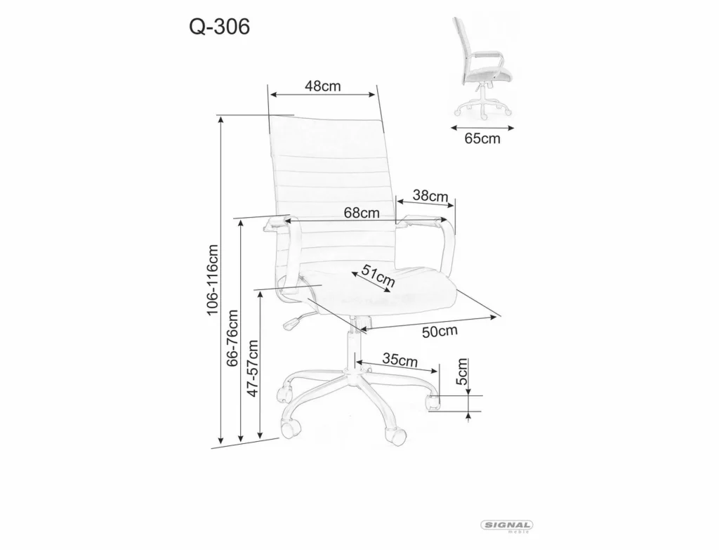 Fotel obrotowy Q-306