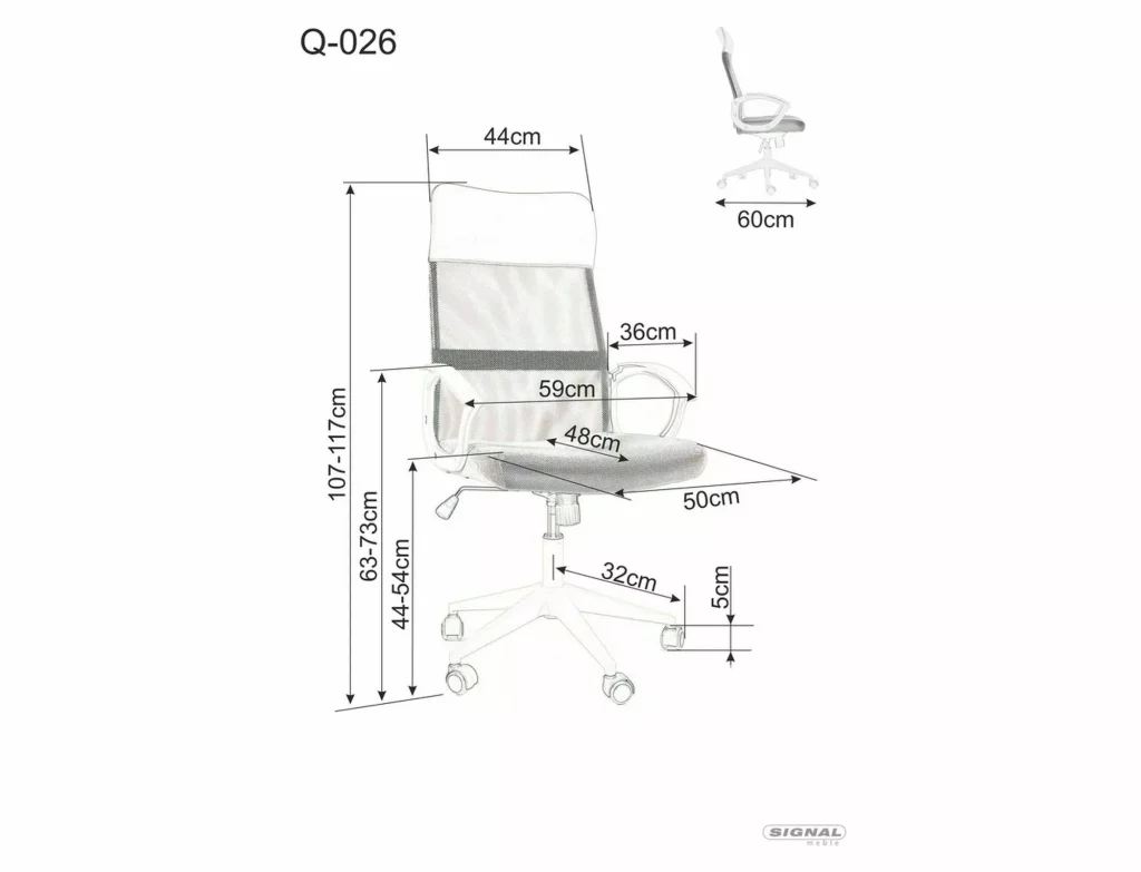 Fotel obrotowy Q-026