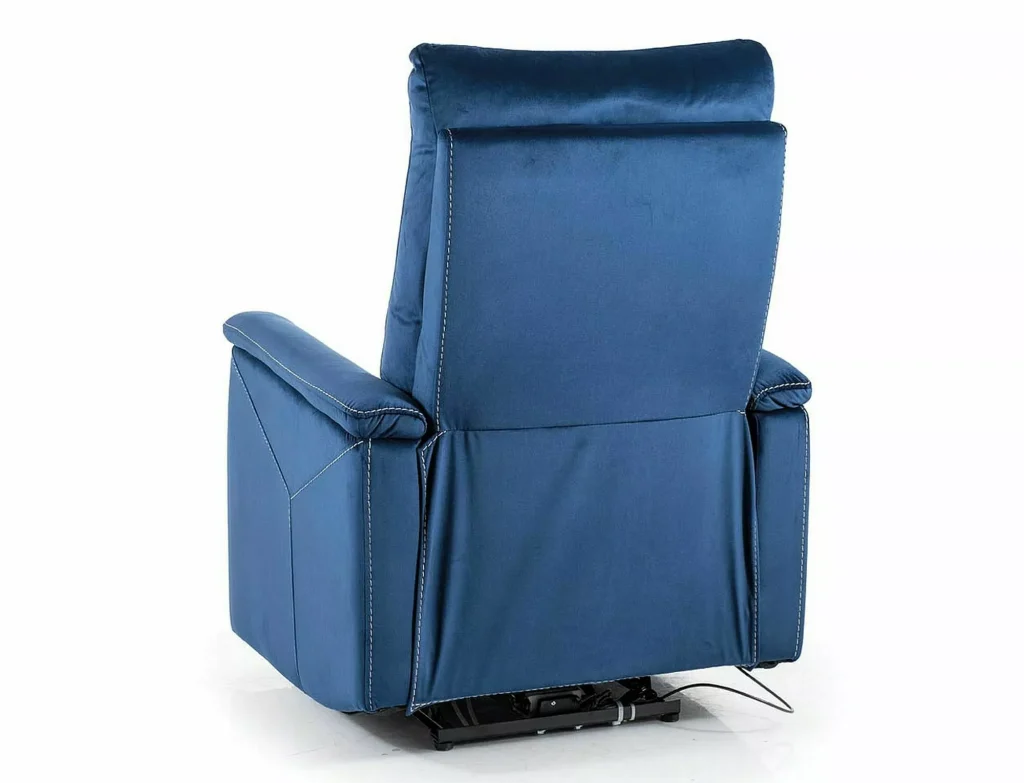 Fotel Neptun M Velvet z f. masażu