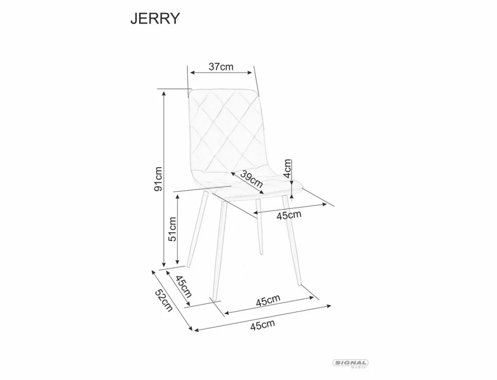 Krzesło Jerry Velvet