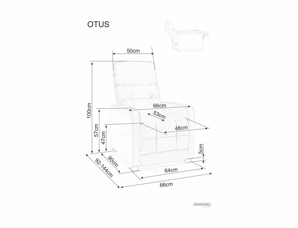 Fotel Otus Velvet