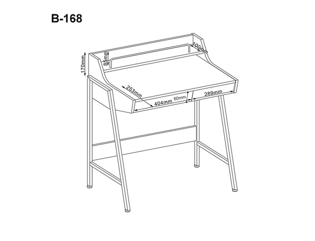 Biurko B-168